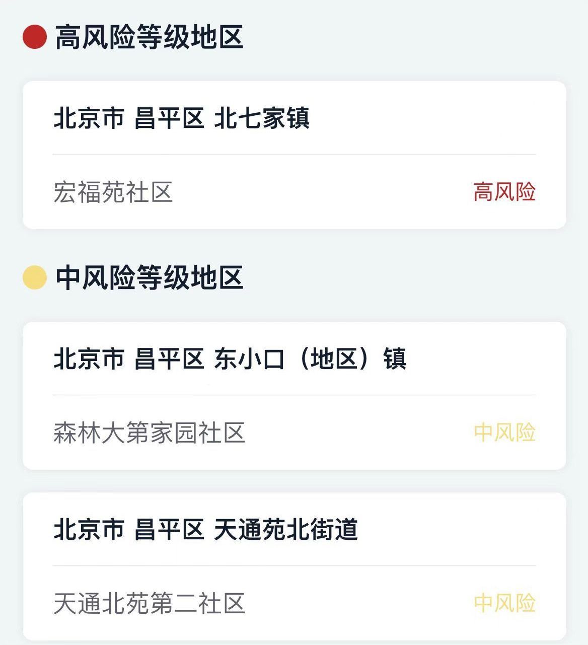 北京昌平区高风险区域分布及防控指南 北京昌平区高风险区域分布及防控指南