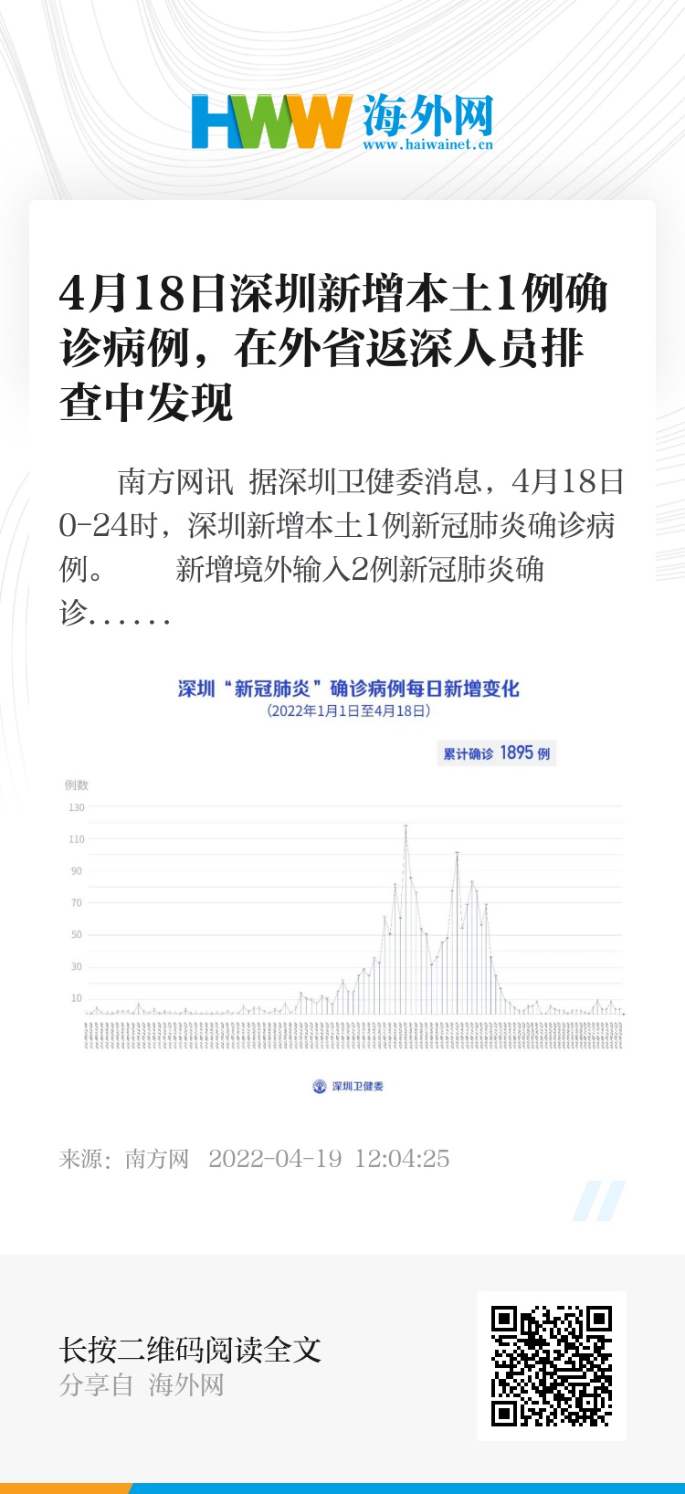 深圳新增20例本土确诊病例,疫情防控再临考验 深圳新增20例本土确诊病例,疫情防控再临考验