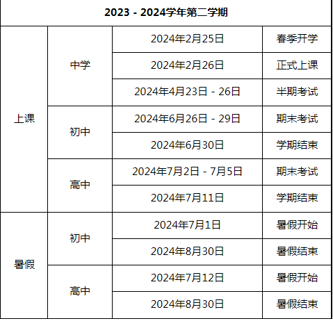 2024年全国多地小学开学时间表最新公布!新学期校历抢先看 2024年全国多地小学开学时间表最新公布!新学期校历抢先看