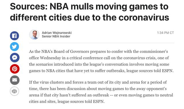 NBA第三例新冠确诊病例,体育世界的警钟与挑战 NBA第三例新冠确诊病例,体育世界的警钟与挑战