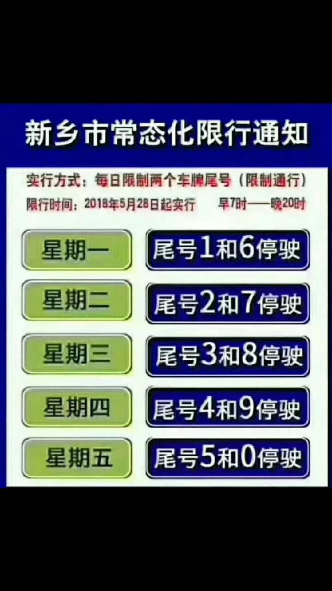 新乡市车辆限号规定,出行指南与政策解读 新乡市车辆限号规定,出行指南与政策解读