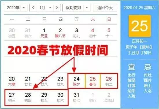 2020年春节高速免费时间详解,几点开始?几点结束? 2020年春节高速免费时间详解,几点开始?几点结束?