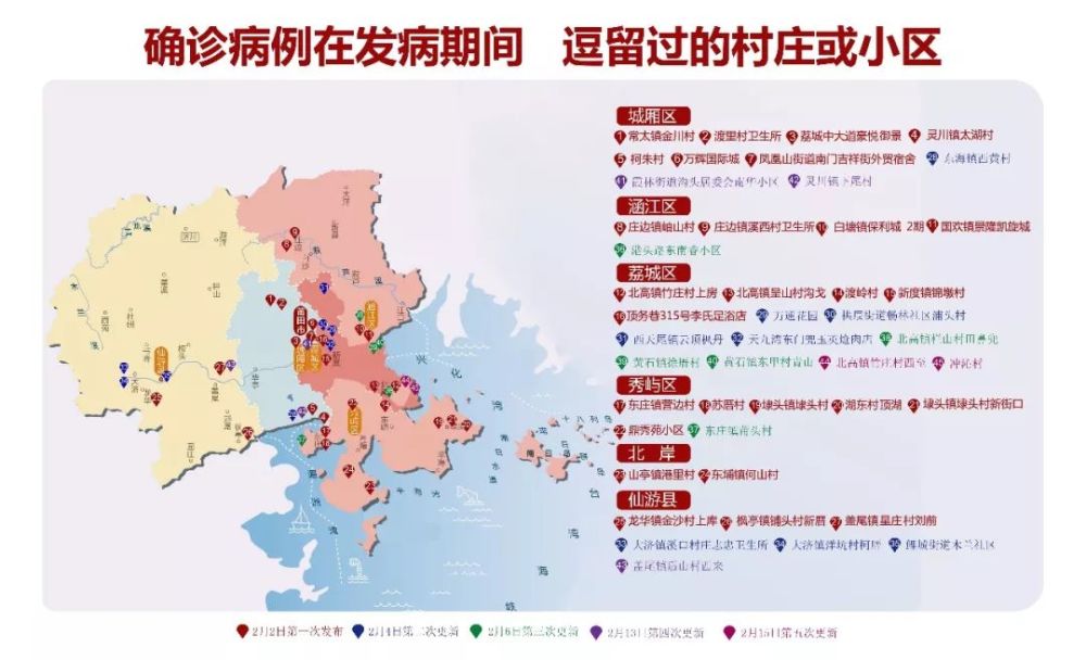 杭州确诊患者小区分布图/杭州确诊行动轨迹 杭州确诊患者小区分布图/杭州确诊行动轨迹