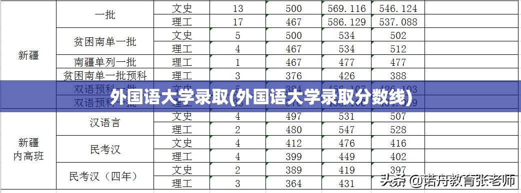 2025外国语大学录取线:外国语大学高考分数线 2025外国语大学录取线:外国语大学高考分数线