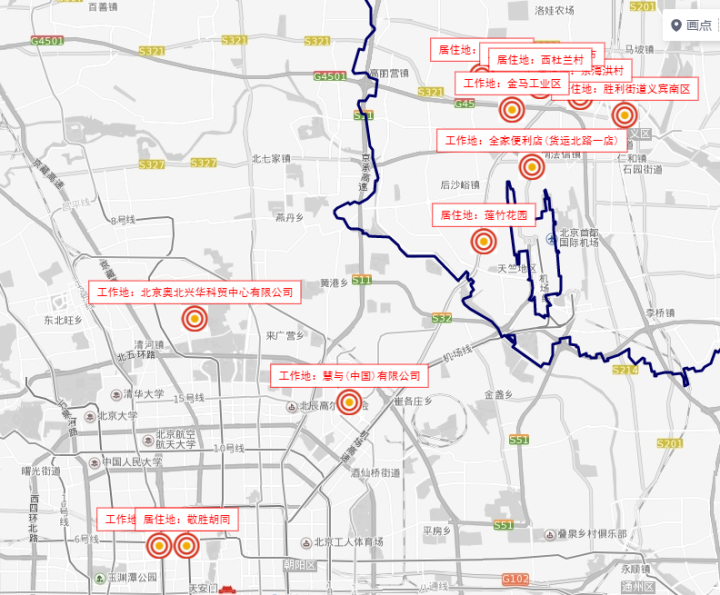 【北京感染分布,北京感染区】 【北京感染分布,北京感染区】