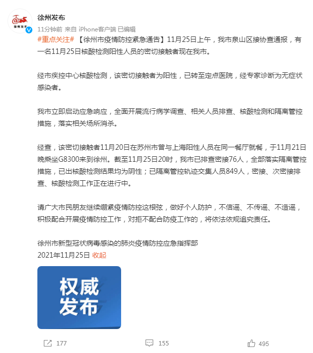 徐州疫情管控措施文件/徐州疫情新规定 徐州疫情管控措施文件/徐州疫情新规定