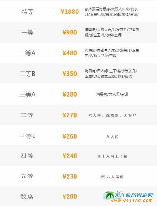 大连到烟台船票价格、时间及轮渡班次全攻略 大连到烟台船票价格、时间及轮渡班次全攻略