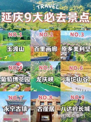 延庆最出名三个景点/延庆最好的三个古镇