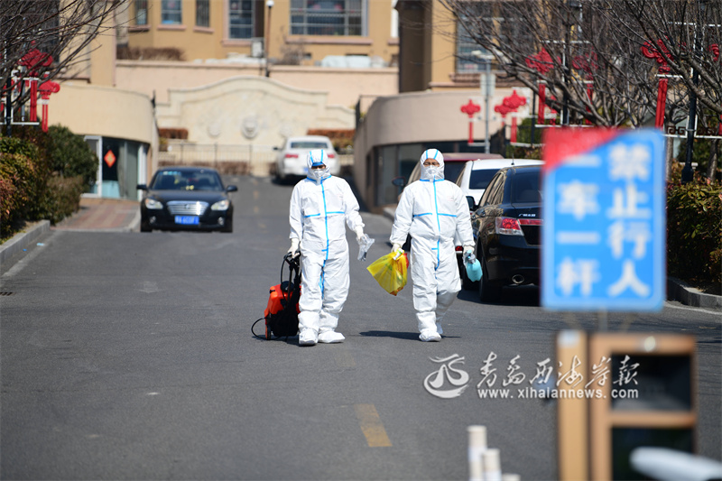 黄岛区，同心战疫筑防线，共克时艰护家园