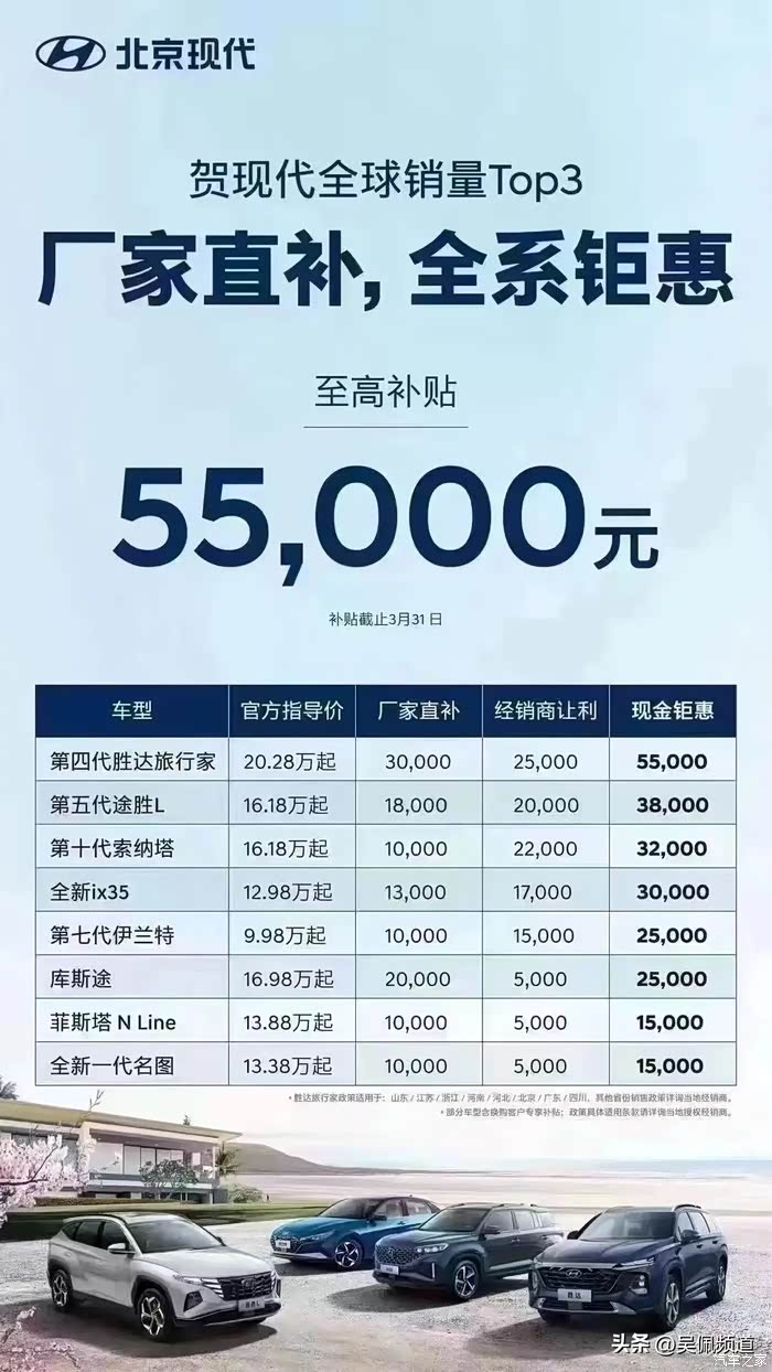 现代报价多少钱/现代报价大全