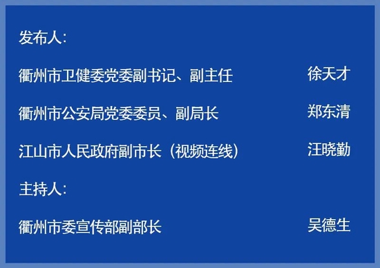 衢州官网疫情/衢州市疫情 衢州官网疫情/衢州市疫情
