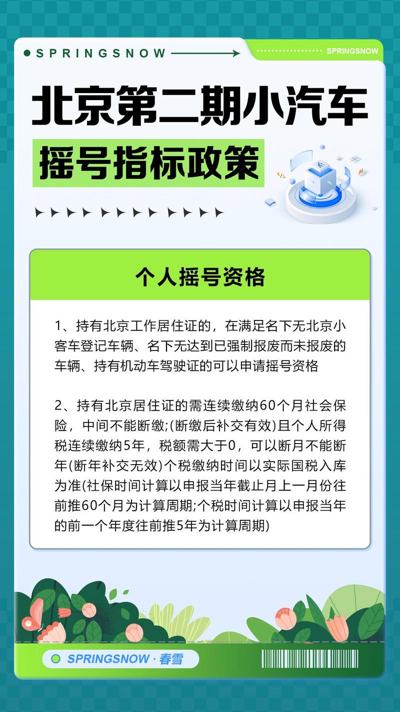 北京摇号最新政策出台（北京摇号最新政策解读）