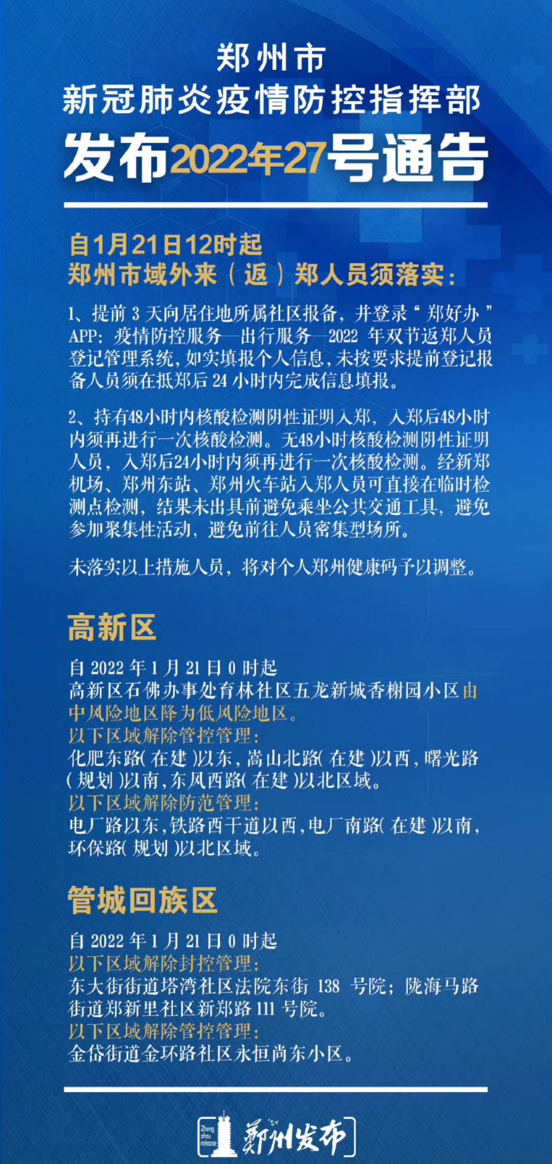 郑州发布最新疫情防控公告,强化精准防控,保障市民健康安全 郑州发布最新疫情防控公告,强化精准防控,保障市民健康安全