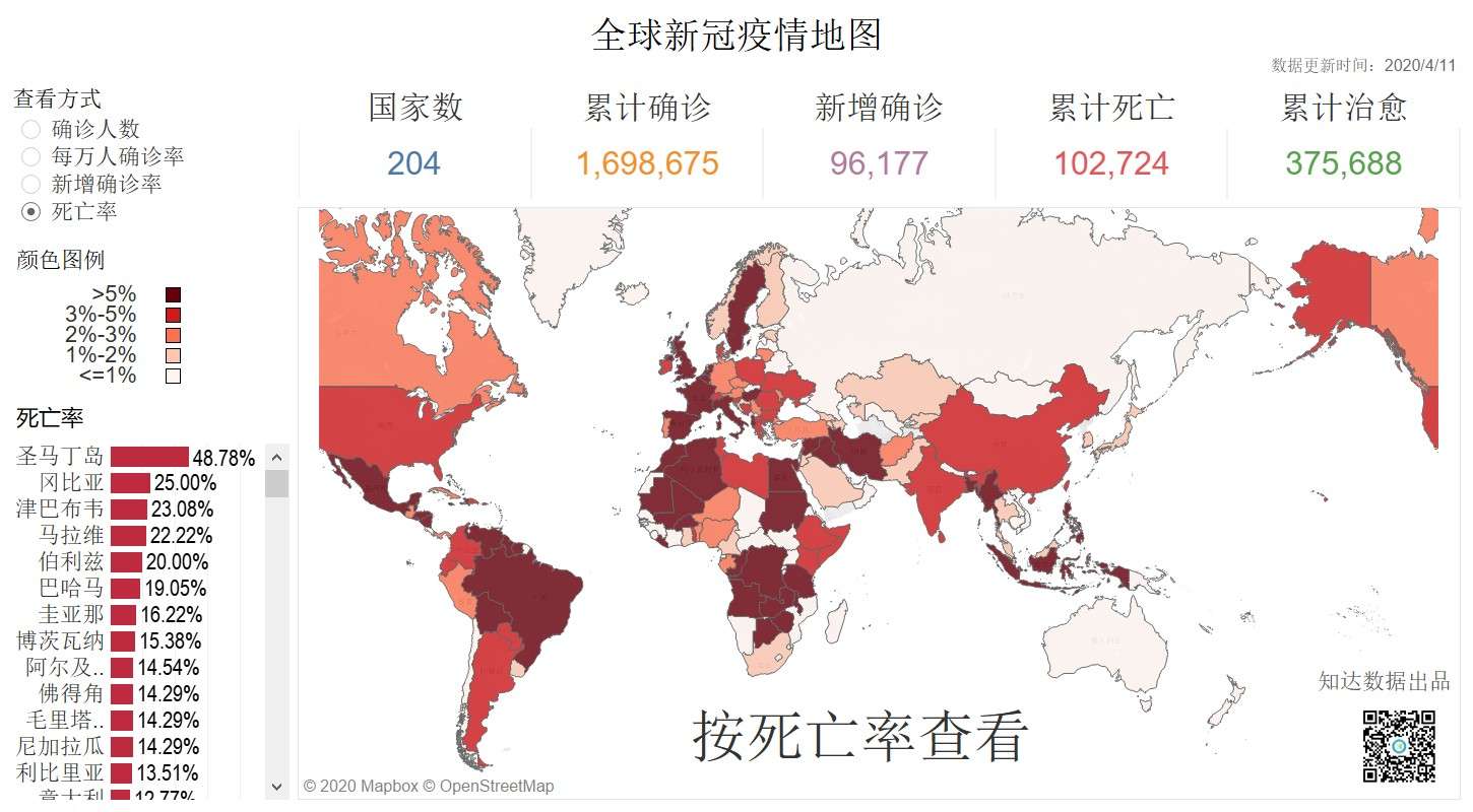 【新冠疫情分布/新冠疫情分布图全球】