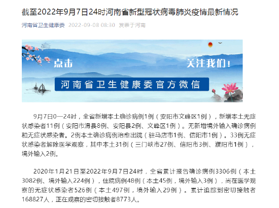 河南新增11例本土无症状感染者(河南新增一例无症状感染人数疫情) 河南新增11例本土无症状感染者(河南新增一例无症状感染人数疫情)
