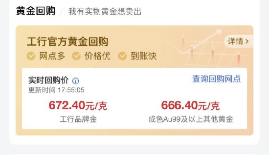 【工商银行黄金回收价格今日多少一克最新,今日工商银行黄金回收价走势图】 【工商银行黄金回收价格今日多少一克最新,今日工商银行黄金回收价走势图】