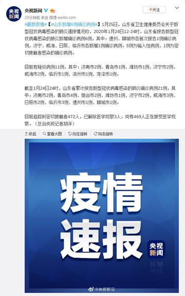 山东本土新增6例在哪/山东本土病例新增 山东本土新增6例在哪/山东本土病例新增