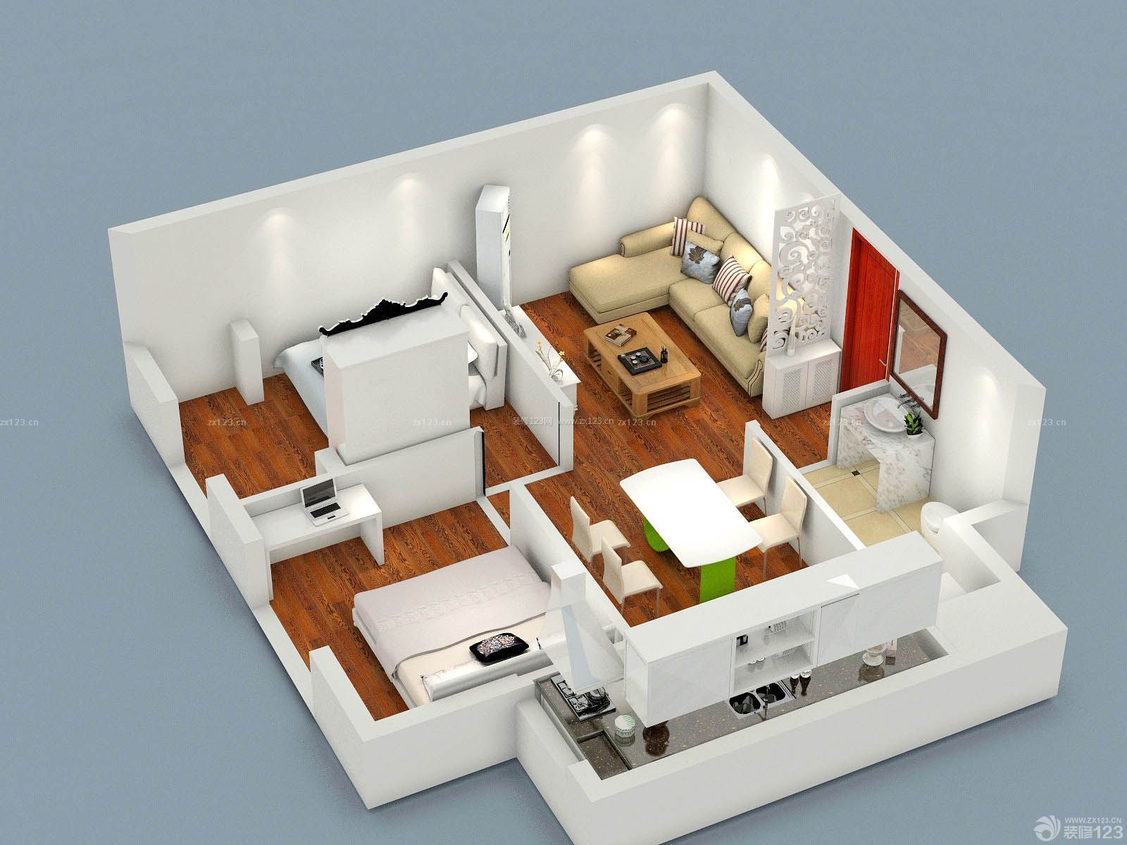 80平米小户型设计图/80平米小户型简单大气 80平米小户型设计图/80平米小户型简单大气