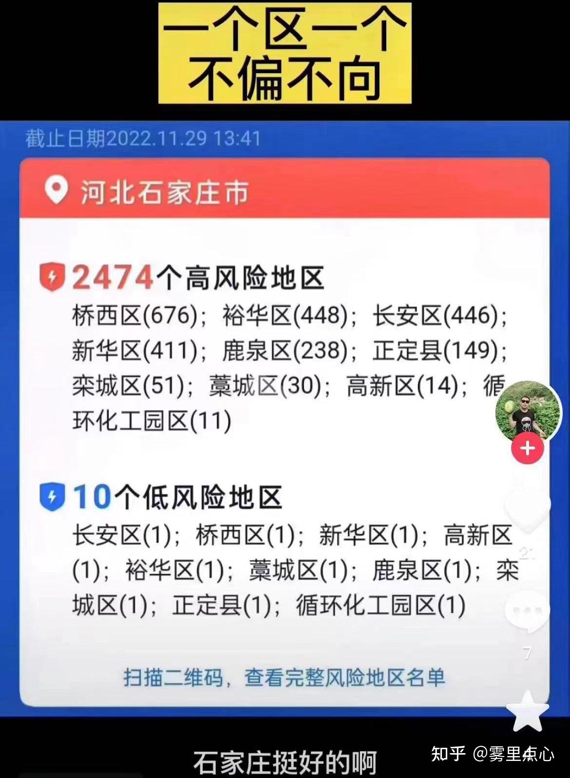 石家庄区县疫情最新消息:石家庄各个区的疫情情况?