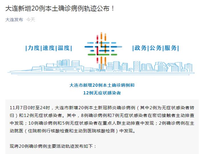 【大连新增5例本土病例是哪里的/大连新增5例确诊】 【大连新增5例本土病例是哪里的/大连新增5例确诊】