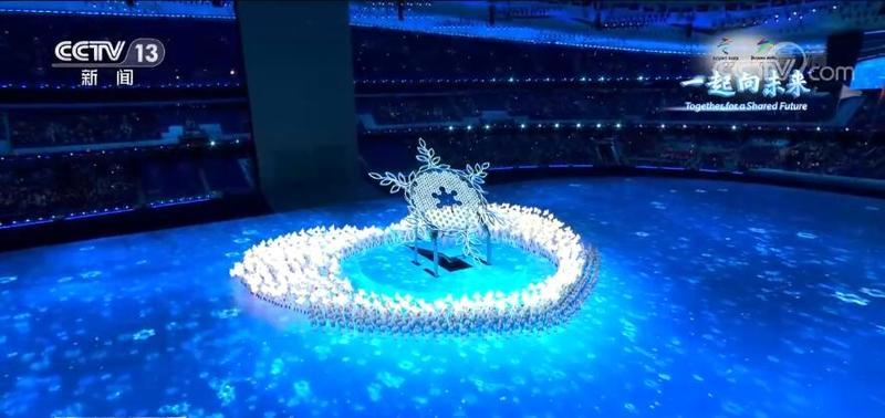 冰雪盛会落幕时，北京冬奥会的闭幕时刻与永恒回响