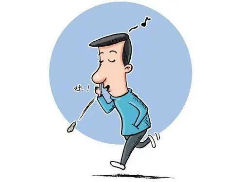 一男子随地吐痰议论文（随地吐痰的男的）