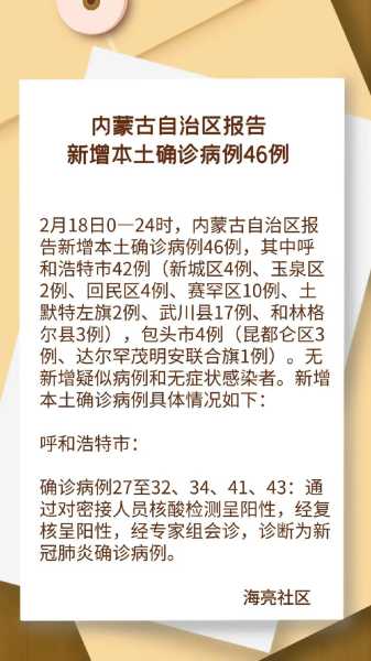 内蒙古疫情最新情况今天/内蒙古疫情最新公布消息 内蒙古疫情最新情况今天/内蒙古疫情最新公布消息