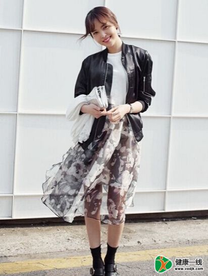 透视网眼连体衣/透视上衣怎么搭配好看