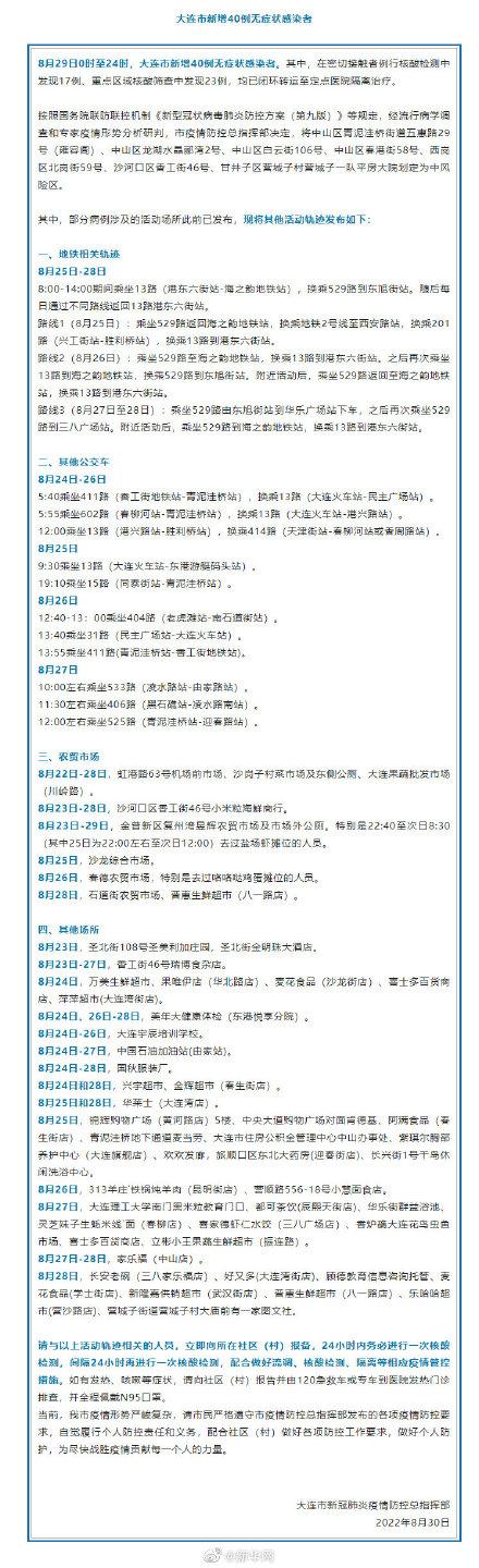 大连最新感染者途径/大连最新确诊