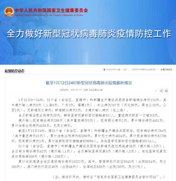 黑龙江新增4例本土确诊12例无症状感染者（黑龙江新增5例本地确诊 1例无症状）