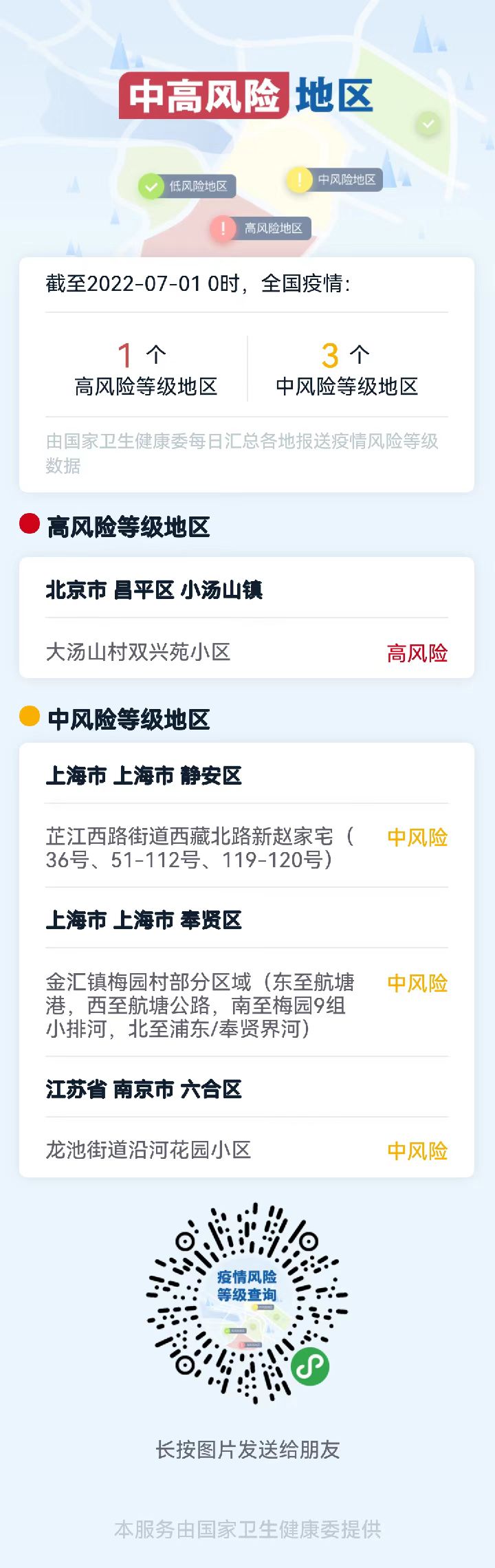 全国中风险区还有12个/全国现有中风险地区查询